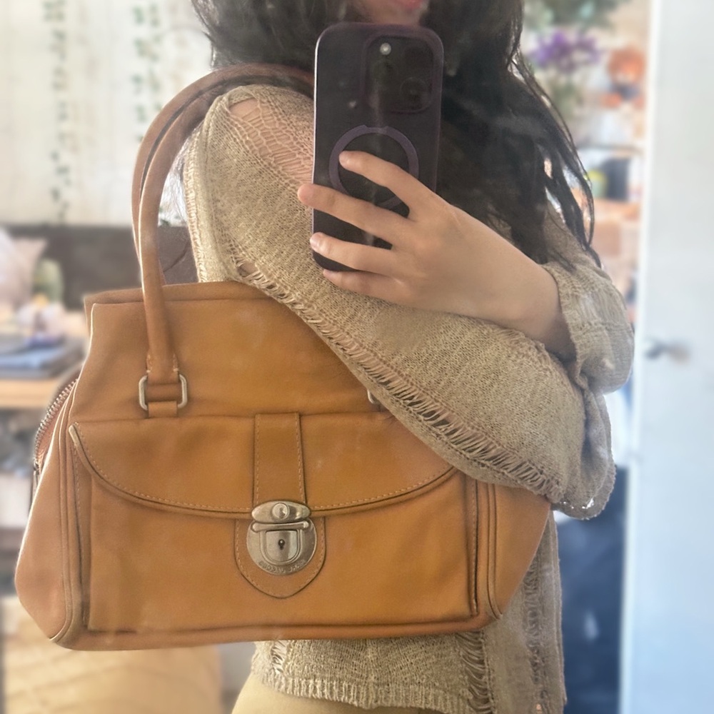Vintage Marc Jacobs Tan Leather Handbag